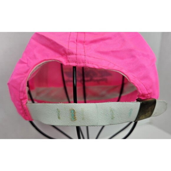 G.O. Gary Ormsby Racing Hat Pink One Size Top Fuel Drag Racing NHRA 1989 Vintage - Picture 4 of 7